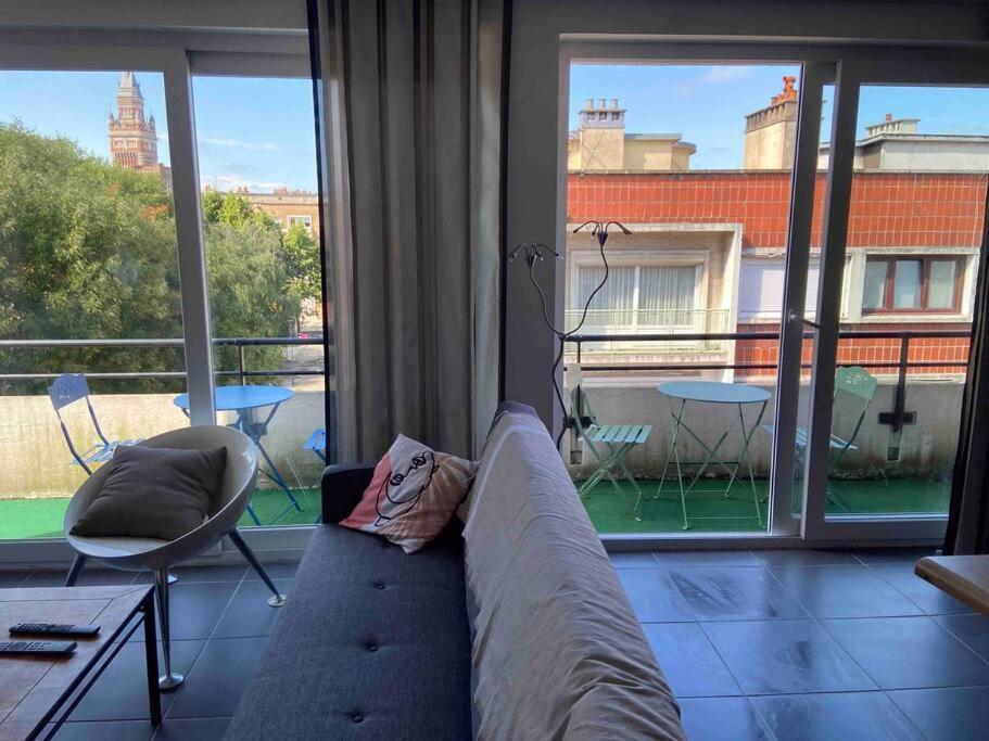 Appartement *Spacieux *Centre*Lumineux*Wifi Dunkirk Bagian luar foto